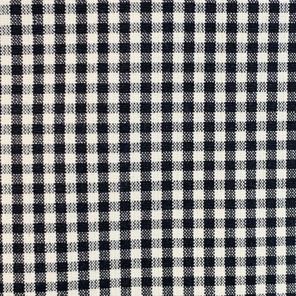 AGNÈS B. Size 42 Cream Black Gingham Cotton Slim Fit Notch Lapel Sport Coat - Picture 2 of 8